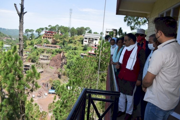 डाॅ सैजल ने फोरलेन कार्य के कारण आ रही समस्याओं के त्वरित समाधान के दिए निर्देश 