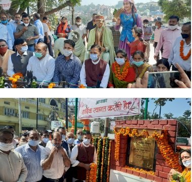 सौंदर्यकरण और जन सुविधाएं बढ़ने से पर्यटन क्षेत्र के रूप में विकसित होगा नाहन : डा. बिंदल 