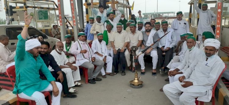 कृषि कानूनों से ख़म हो जाएगा देश का किसान , 11वे दिन भी जारी रहा धरना 