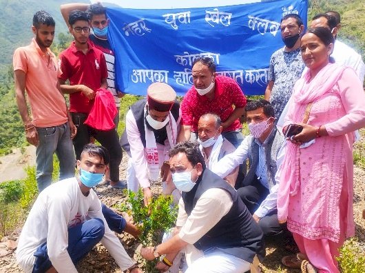 डा.श्यामा प्रसाद मुखर्जी की जयंती पर भाजपा अर्की मंडल के सभी बुथों पर किया पौधरोपण 