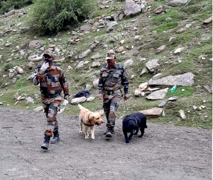 बीआरओ के जूनियर इंजीनियर का शव बरामद , सेना की मदद से चलाया गया खोज अभियान