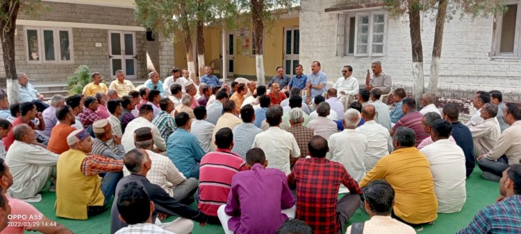 मुख्यमंत्री के कफोटा दौरे की तैयारी में जुटे भाजपाई , बलदेव तोमर ने  कार्यकर्ताओं से साथ की बैठक