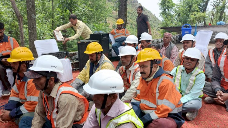 खान सुरक्षा सप्ताह के तहत किया जा रहा उत्तरी भारत की खदानों का निरीक्षण 