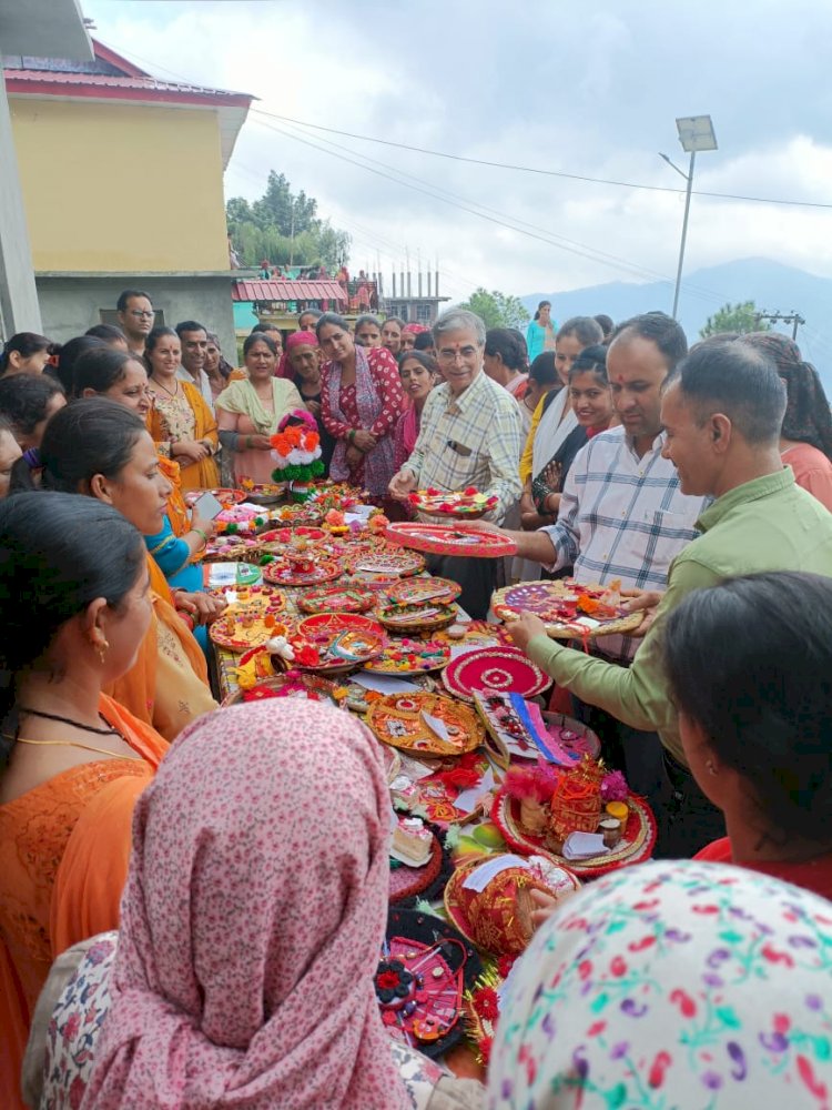 राष्ट्रीय आजीविका मिशन पर विकास खंड कार्यालय शिलाई में एक कार्यशाला आयोजित 