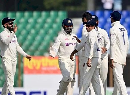 भारत ने  पहले टेस्ट मैच में बांग्लादेश को 188 रन से हराया