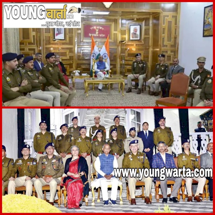 हिमाचल को ड्रग फ्री स्टेट बनाने के लिए कार्य करें पुलिस ,  राज्यपाल ने पुलिस अधिकारियों के साथ की बैठक 