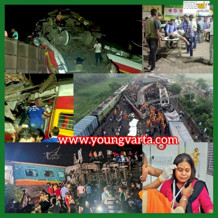 हादसा : ओडिशा में यशवंतपुर-हावड़ा एक्सप्रेस से टकराई कोरोमंडल ट्रेन टकराई , 238 की मौत , 900 घायल