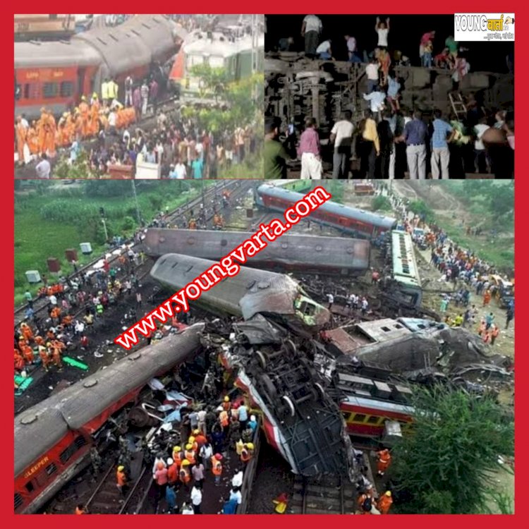 हादसा : ओडिशा में यशवंतपुर-हावड़ा एक्सप्रेस से टकराई कोरोमंडल ट्रेन टकराई , 238 की मौत , 900 घायल