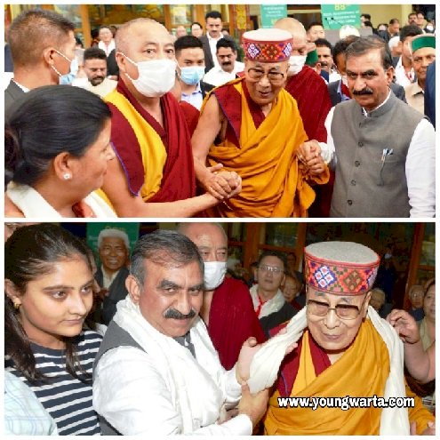 तिब्बती धर्मगुरू दलाई लामा के 88वें जन्मदिन पर सीएम सुक्खू ने दी शुभकामनाएं